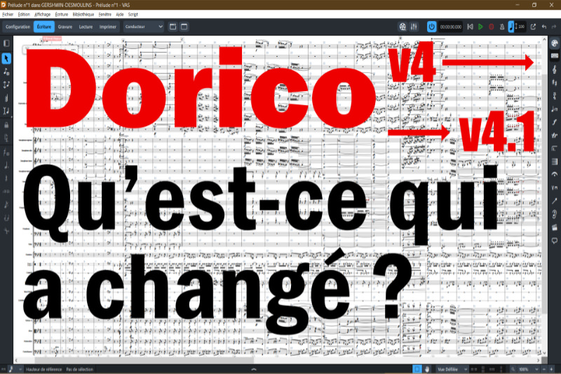 Dorico v4.0 → v4.1 : Qu’est-ce qui a changé depuis la version 4 ?