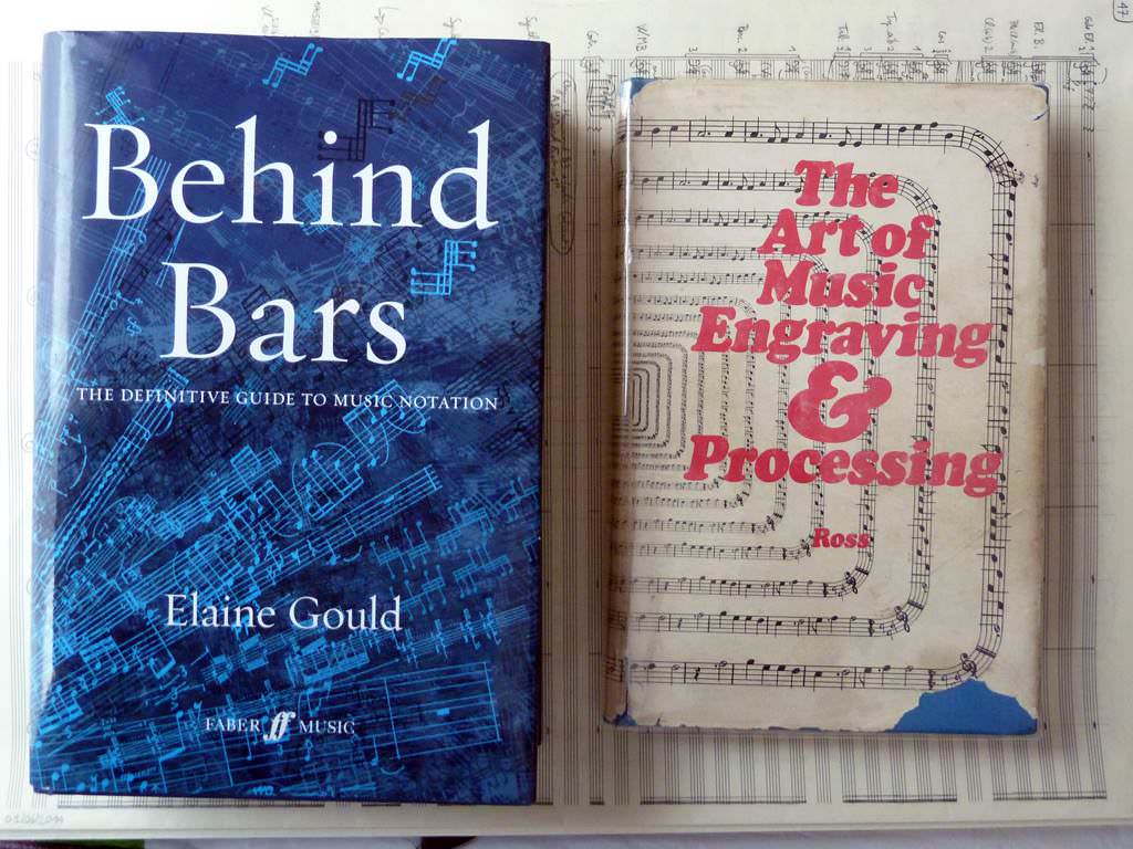 Couverture du livre “Behind Bars: The Definitive Guide to Music Notation”, de Elaine Gould